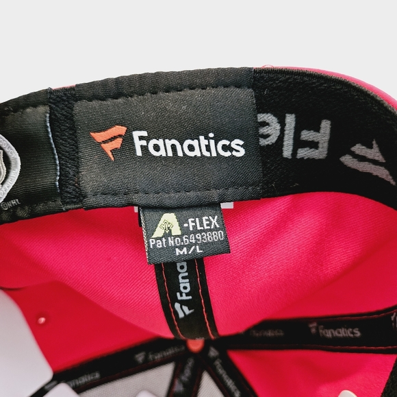 Fanatics StretchFit New Jersey Size M/L Red Devils Core Primary Logo Flex Cap - Picture 16 of 16